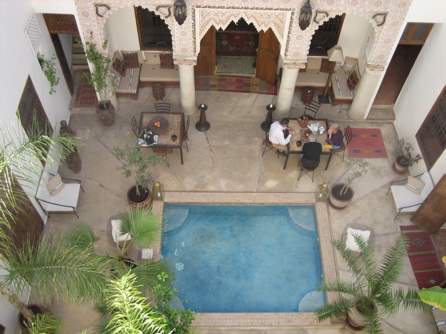 Our hotel, Riad Tanine