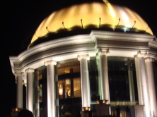 The Dome at night